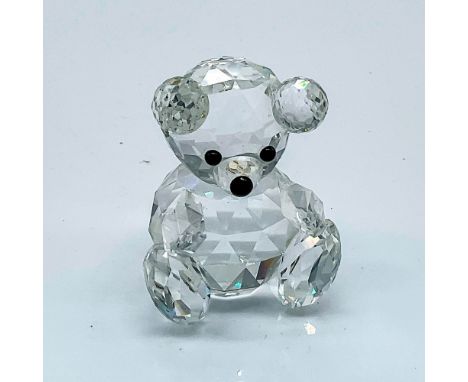 Lead crystal part of the Woodland Friends collection and is made from clear faceted crystal with jet crystal eyes and nose. S