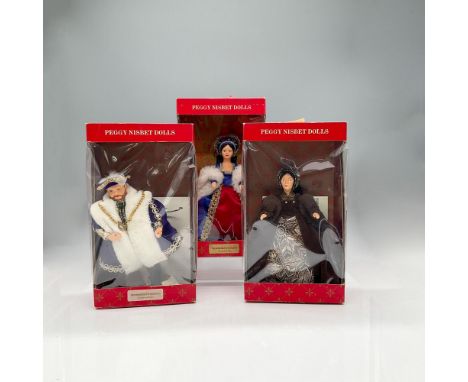This group of dolls includes: Catherine Parr model P/607; King Henry VIII model P/653; Anne Boleyn model H/217. All with thei