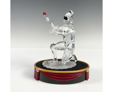 Third piece of the Masquerade trilogy. Figure made with clear, frosted, and color crystal. Includes SCS Annual Edition 2001 H
