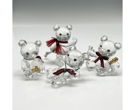 Part of When We Were Young collection these adorable crystal figures are all made with faceted bodies, black crystal button e