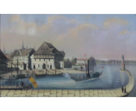Baden-Württemberg/Bayern: Konvolut mit 14 Bl. 19./20. Jhd. Versch. Künstler. Versch. Techniken u.- Formate. Tls. unt. Passep.