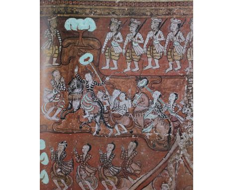 Wenk,K.: Murals in Burma. Paintings from Pagan of the late period, 18th century. Unter Mitarbeit von By U Tin Lwin. Band 1 (a