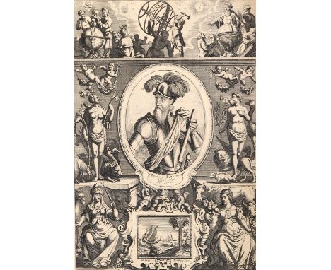Bouttats, Gaspar: (1625 Antwerpen 1703). Francisco Pizarro descubridon del Piru. - Prospero Colonna General en Italia. 2 Bl. 