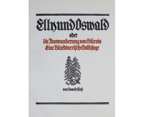 Stifter,A.: Der heilige Abend. Ffm., Insel (1960). Mit Holzstichen v. Felix Hoffmann. 82 S. Ohpergamin in Pp.-Schuber.  Sarko