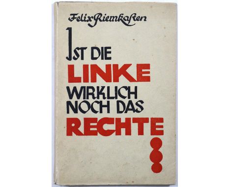 Sammlung: von 7 Kleinschriften. 1923-46. Meist OU. (Tls. Gebrauchssp.).  ╔Enthält:╗ Buchner,H. Die sozialkapitalistischen Kon