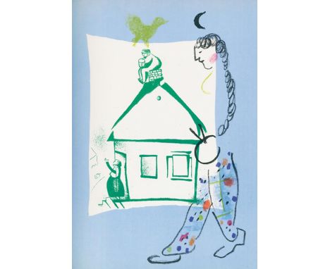 Cain,J.: The Lithographs of Chagall. Introduction by Marc Chagall. Notes and catalogue by Fernand Mourlot. Monte Carlo, Saure