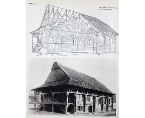 Piechotkowie,M. u. K.: Boznice Drewniane. Warschau 1957. 4°. Mit zahlr. Abb. u. 1 gefalt. Karte. 219 S. Olwd.  Standardwerk. 