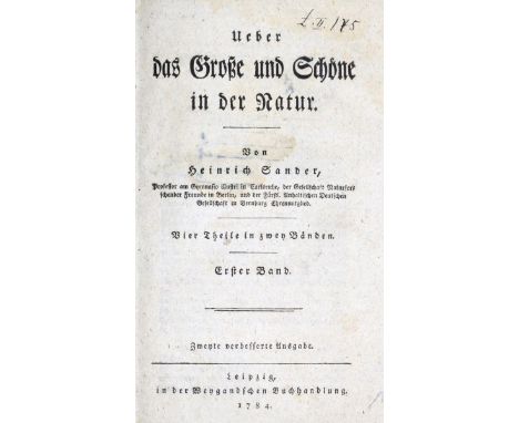 Rotbrauner Ledereinband: mit gepräg. Portrait-Vign. auf Vdeckel., goldgepräg. Rtitel. u. etw. Rverg. sowie Kopfgoldschn., sig