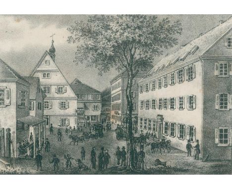 Heyfelder,(J.F.).: Die Heilquellen des Grossherzogthums Baden, des Elsaß und des Wasgau. Stgt., Ebner &amp; Seubert 1841. Mit