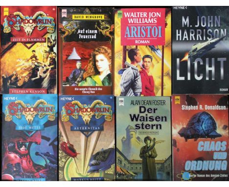 Konvolut: von ca. 1000 Bdn. Science Fiction. 20. Jhdt. Obrosch.&nbsp;Zusatz: Enthält u.a.: Jordan,R. Das Rad der Zeit, 11 Bde