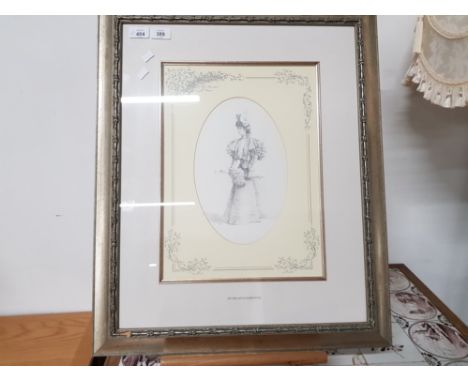 FRAMED SKETCH TITLED MY FAIR LADY BY PATRICK RYAN