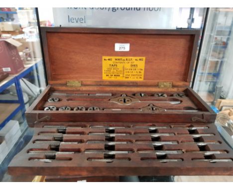 VINTAGE TAP WRENCH AND DIESTOCK GALTONA SET
