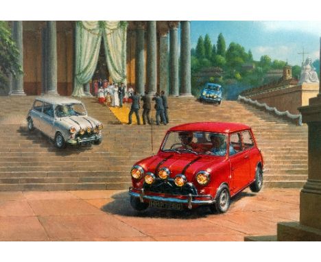 TONY SMITH, 'THE ITALIAN JOB - TO HAVE AND TO HOLD',  a limited edition print 119/850, signed and numbered with certificate, 