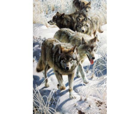 CARL BRENDERS, 'MILES TO GO', a limited edition print 2755/4500, signed and numbered in pencil, unmounted or unframed, with c