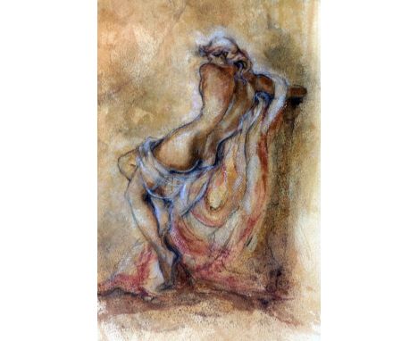 JOY KIRTON-SMITH, an untitled limited edition print 44/495, signed and numbered in pencil, framed and mounted, 30cm x 20cm