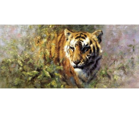 TONY FORREST, 'MAJESTY', a limited edition print 187/500 signed and numbered in pencil, unmounted, unframed, 37cm x 18cm
