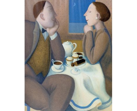 MARTA CZOK, an untitled artist proof print, signed and initialed A/P in pencil, mounted but unframed, 53cm x 43cm