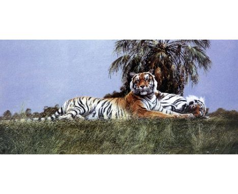 SPENCER HODGE,'SLEEPING IT OFF', a limited edition print 291/500, signed and numbered in pencil, mounted but not framed, 48cm