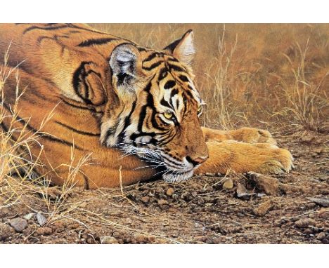 ALAN M HUNT, 'ALWAYS ALERT', a limited edition print 142/395, signed and numbered with certificate, unmounted or framed, some