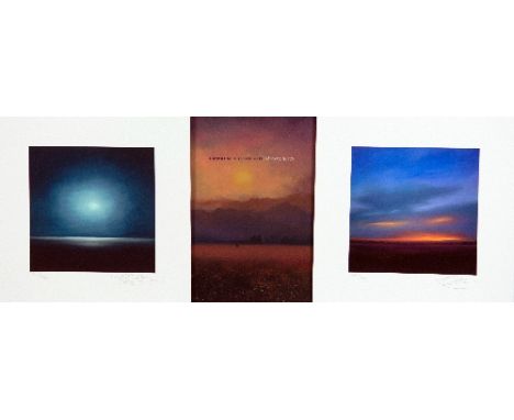 LAWRENCE COULSON, 'ATMOSPHERES, limited edition book and prints, print editions 342/850, signed and numbered in pencil, certi