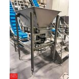 2017 Eriez Vibratory Feeder, Model: HD66C, S/N: 320664-3 with S/S Hopper (Subject to Bulk Bidding)