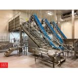 35' x 16' S/S Framed Mezzanine with Stairs, Wall and Handrail (Subject to Bulk Bidding)