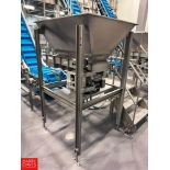 2017 Eriez Vibratory Feeder, Model: HD66C, S/N: 320664-1 with S/S Hopper (Subject to Bulk Bidding)