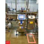 Loma Systems Check Weigher, Model: Loma CW3 with S/S Reject Bin, 88" x 7.75" S/S Framed Belt