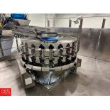2017 Bilwinco 24-Head Scale, Type: RW124EB_019, Order No: 6325+A1, with S/S Bucket Cart