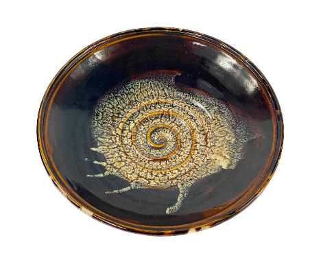 A Large Ashboar ceramic bowl. Diameter 32.5cm.