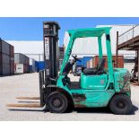 MITSUBISHI FD20K DIESEL FORKLIFT – 2 TON LIFT – 3.88T WEIGHT >>--NO VAT ON HAMMER--<<