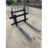 MANITOU QUICK RELEASE FORKS & CARRIAGE – TELEHANDLER / FORKLIFT ATTACHMENT – UNUSED
