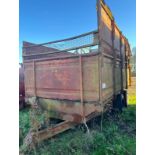 TEAGLE 10 TON TRAILER