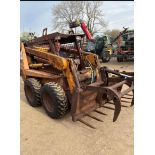 CASE SKID STEER WITH GRAB