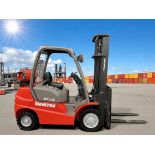 2017 MANITOU MI25G LPG FORKLIFT, 2.5 TON CAPACITY
