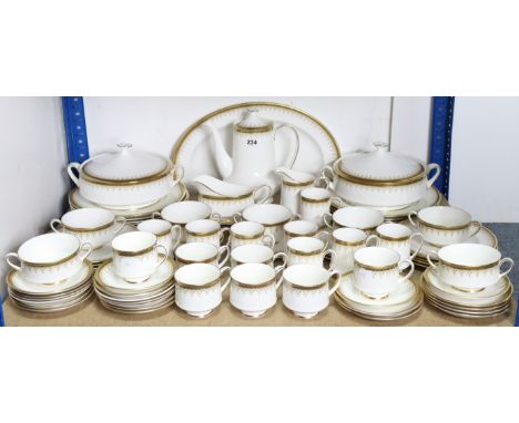 A Paragon China “Athena” extensive seventy-two piece dinner, tea &amp; coffee service.