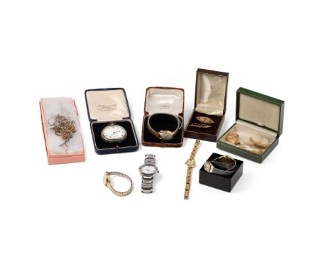 A large group of vintage and later costume jewellery, including an early 20th century foliate brooch, Sark jewellery, a cameo