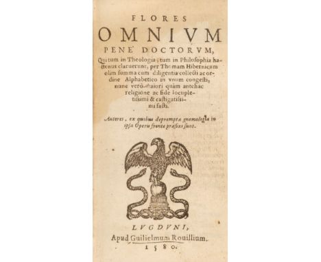 Thomas Hibernicus. Flores Omnium Pene Doctorum, qui tum in theologia, tum in philosophia hactenus claruerunt, Lyon: G. Rouill