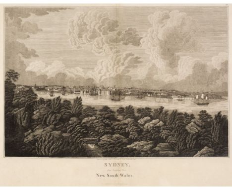 * Australia. Preston (W.). Sydney from Bennelong Point, New South Wales, R. Ackermann, September 1st 1820, uncoloured engravi