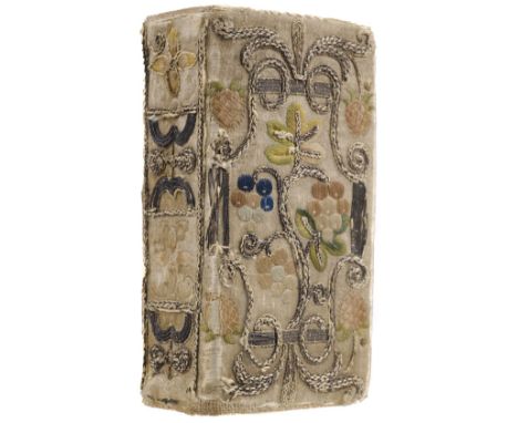 Embroidered Binding. The Holy Bible: Containing the Old Testament and the New. newly translated out of the original tongues: 