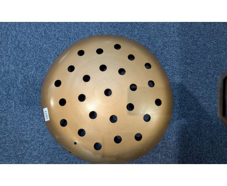 R Curtis Jerez 1979 Shop Display Oversized Strainer, measurers diameter 17''.