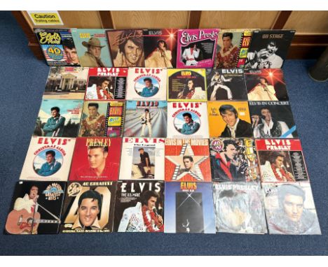 Elvis Presley Interest - Collection of Elvis Presley Albums, 45+, includes Greatest Hits and Compilation Albums.  Titles incl