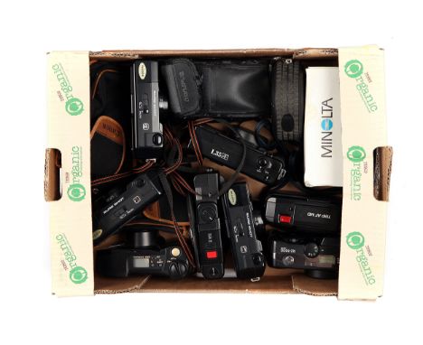 A Selection of Various Compact Cameras, including Canon Sure Shot (3), Nikon L35AF, Olympus XA2 and others (a lot)