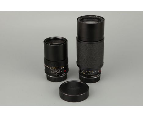 Two Leitz R Mount Lenses, including Elmarit-R f/2.8 135mm and Vario-Elmar-R f/4.5 80-200mm (2)