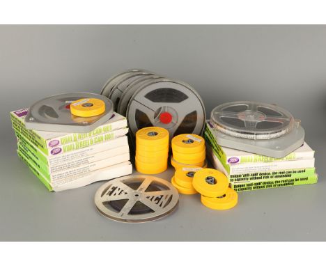 A Large Collection of Vintage Cine Films,  8mm reels, traction engine rallies, vintage cars, trams pre-war air pageant, steam