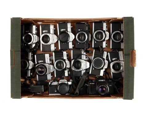 A Selection of Minolta SLR Cameras &amp; Bodies, including XD, X-700, XD7, XD5, SR-1 and more (a lot)