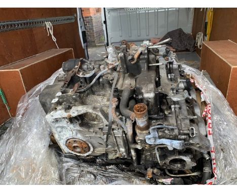 A Toyota 4 cylinder engine: (used) (viewing/collection from Silverdale, please book for an appointment). 
