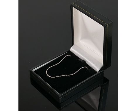 Sterling silver necklace, QVC brand new and boxed.size K, 2g. 