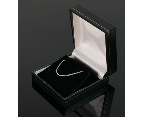 Sterling silver necklace, QVC brand new and boxed.size K, 2g. 