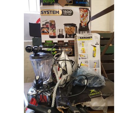 2 x Nutri Ninja blenders: together with a Karcher window cleaner, X Box console (1st gen) etc. 
